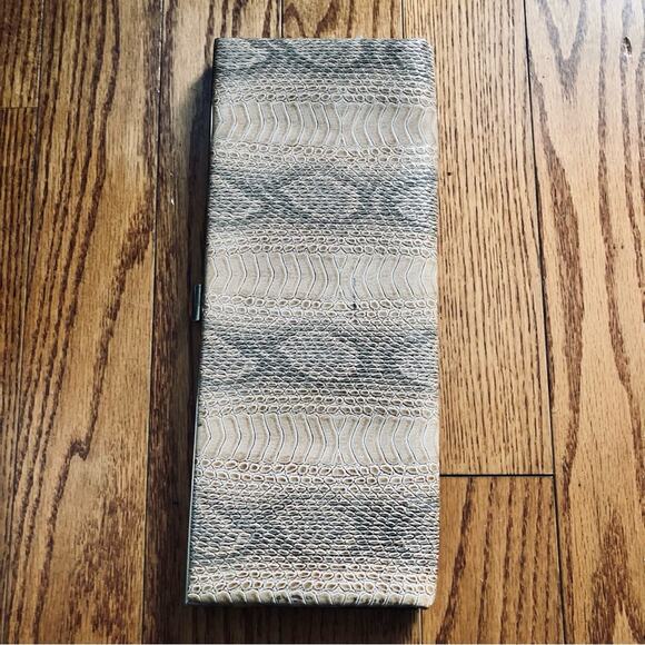 Hobo International Pink Neutral Clutch removable strap Crossbody Handbag - Picture 5 of 12